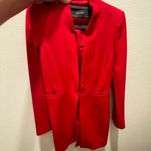 Zara Blazer Red